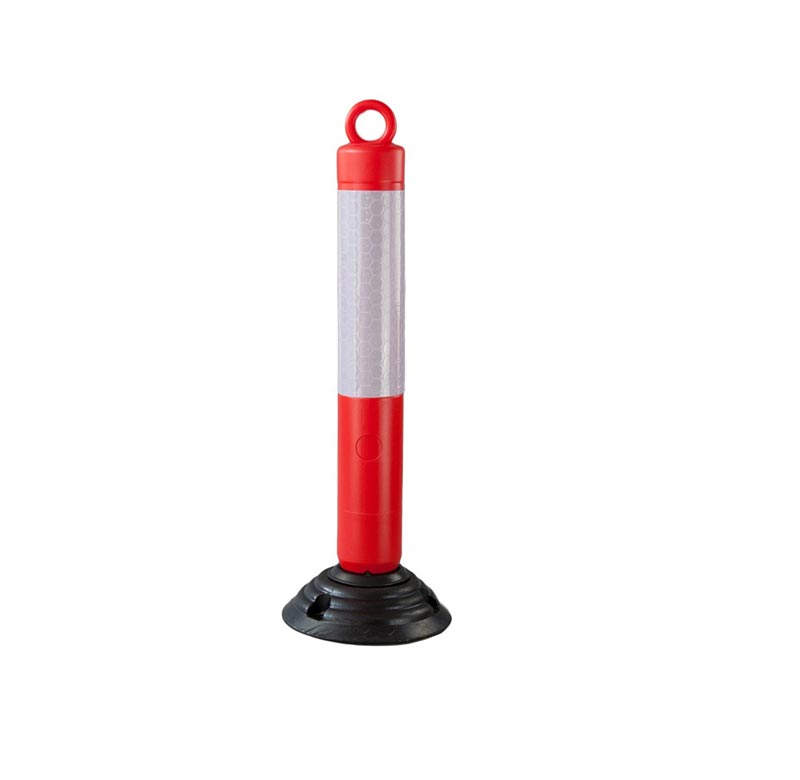 PVC AND PU POLE WITH HOOK AND ROUND RUBBER BASE
